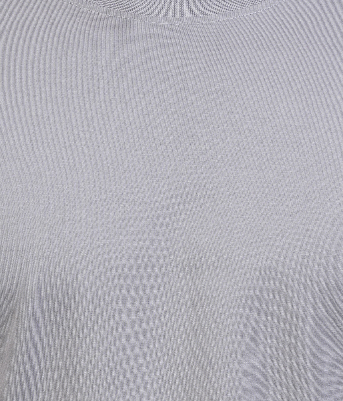 Formal Grey Round Neck T-Shirt – 100% Cotton | Men's Casual Wear