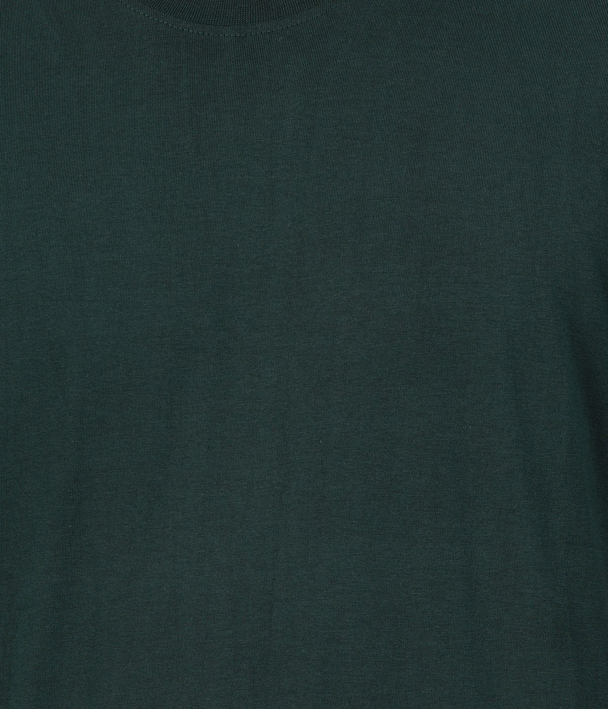 Olive Green Round Neck T-Shirt – 100% Cotton | Men's Casual Wear